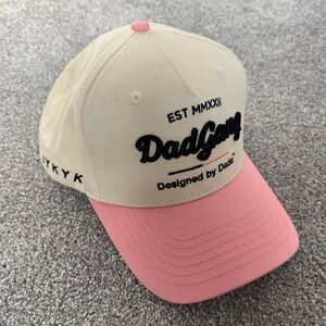 Dad Gang Light Pink Horsepower hat